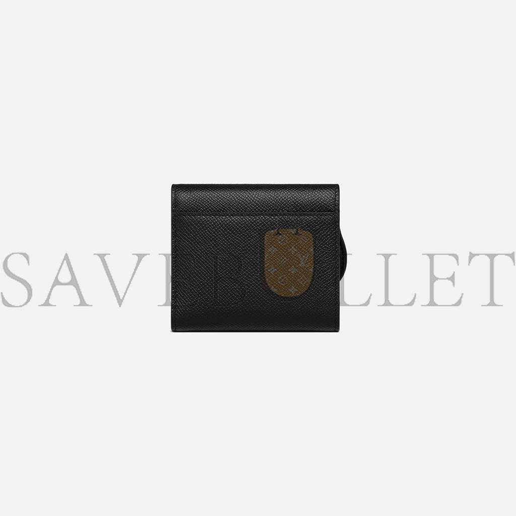 DIOR SADDLE LOTUS WALLET S5652CBAA_M900 (10*9*2.5cm)